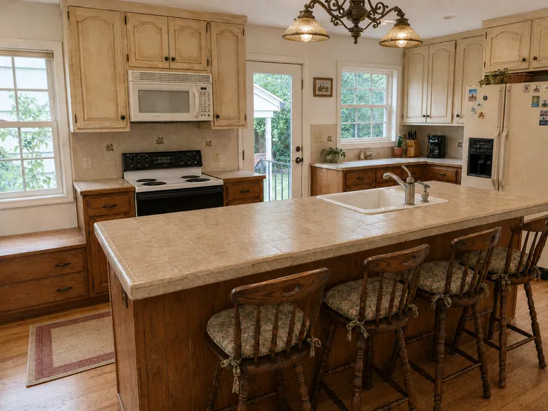 Kitchen before remodeling by Menjivar